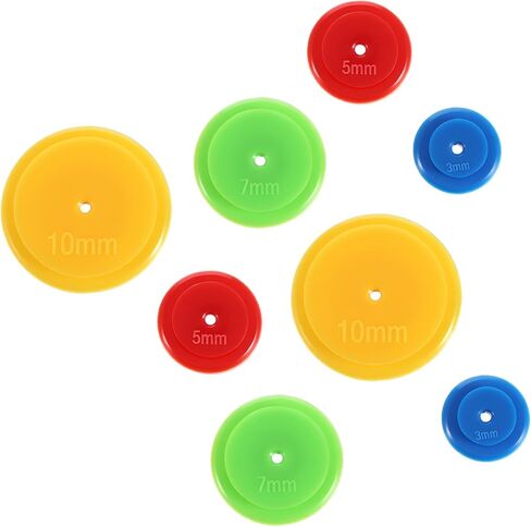 8PCS Seam Marker Tool, Patchwork Tracing Wheel, Circle Sewing Wheel, Circle Sewing Allowance Liner Guider Disc for Scrapbooking DIY Quilting Stitching Craft (4 Sizes) in Kuwait