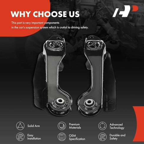 A-Premium 2 × ذراع تحكم أمامي سفلي خلفي، متوافق مع Nissan Pathfinder 2013-2020 وInfiniti QX60 2014-2020/2022، JX35 2013 in Kuwait