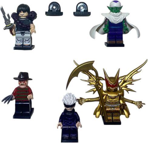 10x Thumb Tack Wall Mount for Lego Figures - Made In USA (Transparent 10) in Saudi Arabia