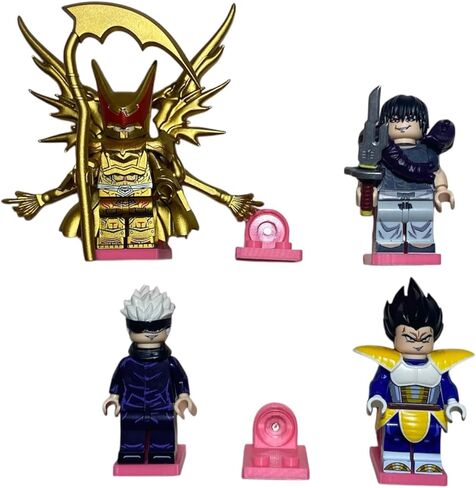 10x Thumb Tack Wall Mount for Lego Figures - Made In USA (Transparent 10) in Saudi Arabia