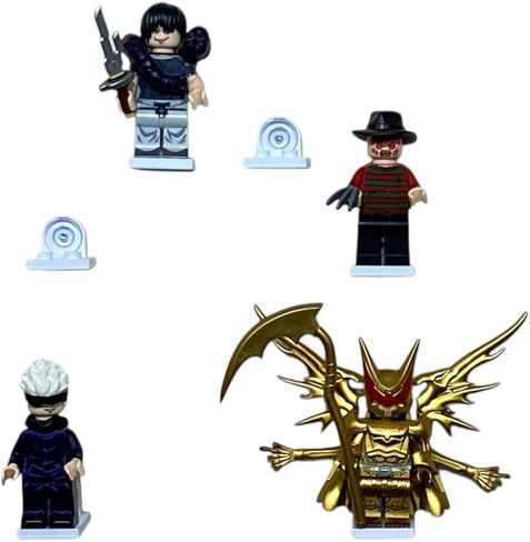 10x Thumb Tack Wall Mount for Lego Figures - Made In USA (Transparent 10) in Saudi Arabia
