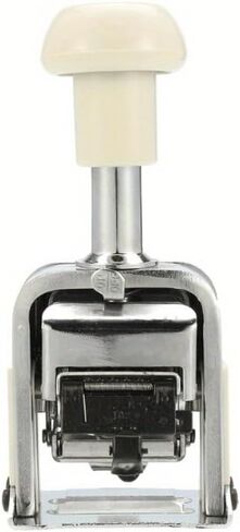 7 Digit Automatic Numbering Machine Self-Inking Number Stamp Manual Number Coding Machine for Office File Invoice Marking in Kuwait