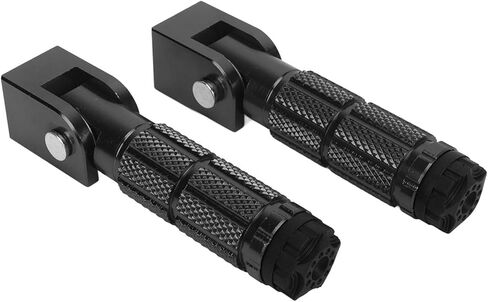 Cs Foot Pegs M8 سبائك الألومنيوم المضادة للانزلاق للدراجات UTV Kart - بديل ل، استبدال، استبدال، أوتاد القدم غير القابلة للانزلاق، مساند، الدراجة (أسود) in Kuwait