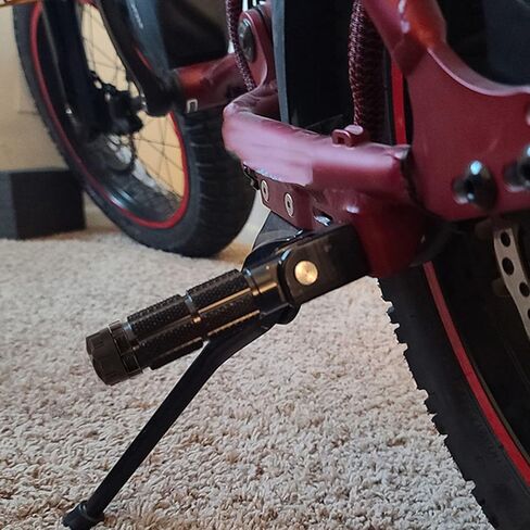 Cs Foot Pegs M8 سبائك الألومنيوم المضادة للانزلاق للدراجات UTV Kart - بديل ل، استبدال، استبدال، أوتاد القدم غير القابلة للانزلاق، مساند، الدراجة (أسود) in Kuwait