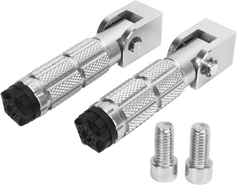 Cs Foot Pegs M8 سبائك الألومنيوم المضادة للانزلاق للدراجات UTV Kart - بديل ل، استبدال، استبدال، أوتاد القدم غير القابلة للانزلاق، مساند، الدراجة (أسود) in Kuwait