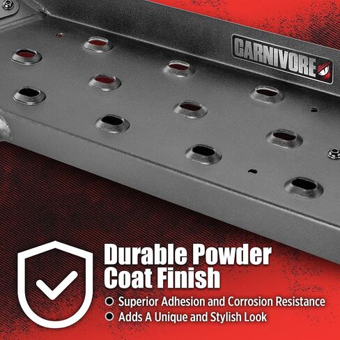 Carnivore Side Steps - Fits Ford Bronco 4-Door 2021-2023 - Ford Bronco 2022 Bronco Running Boards 2022 Ford Bronco Side Steps Accessories for Bronco 2022-74 Inches Long & 6.25 Inches Wide in Saudi Arabia