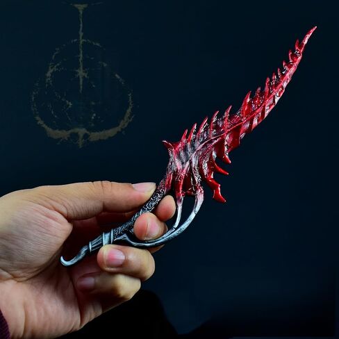 Superbuybox Elden Ring DLC Shadow of Erdtree Reduvia Blood Blade Giftbox Martial Art Knife Dagger Game Collection Party Supplies Desk Decoration w/Display Stand in Saudi Arabia