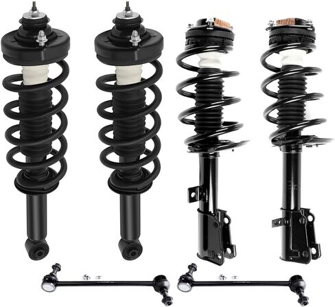 OCPTY Front Rear Complete Strut Assemblies For Dodge Journey 2011 12 13 14 15 16 17 18 2019 Suspension Kit Full Set With 4 Coil Spring 4 Sway Bar Links Replaces 172509 172896 K750382 8pcs in Kuwait