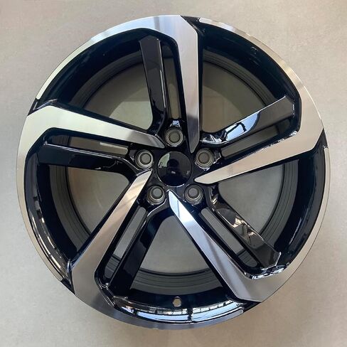 حافة عجلة معدنية جديدة مقاس 19 بوصة لسيارة Honda Accord 2018 2019 2020 2021 2022 باللون الأسود مقاس 19x8.5 بوصة جنوط بديلة واحدة in Kuwait