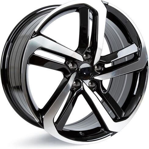 حافة عجلة معدنية جديدة مقاس 19 بوصة لسيارة Honda Accord 2018 2019 2020 2021 2022 باللون الأسود مقاس 19x8.5 بوصة جنوط بديلة واحدة in Kuwait