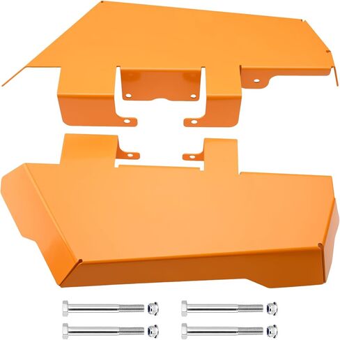 Steel Fender Kit Compatible with Cub Cadet Ultima Series ZT1 ZT2 ZT3 Zero-Turn Mowers, Heavy Duty Replacement Rear Mud Guards, Yellow Powder Coated Finish in Saudi Arabia