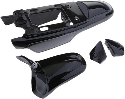 PLASTIC SET FOR PW50 SEAT GAS TANK KIT BLACK COLOR PS36 in Saudi Arabia
