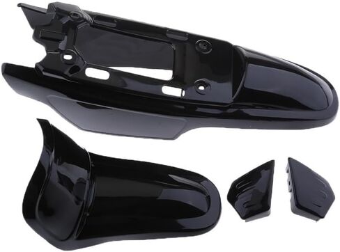 PLASTIC SET FOR PW50 SEAT GAS TANK KIT BLACK COLOR PS36 in Saudi Arabia