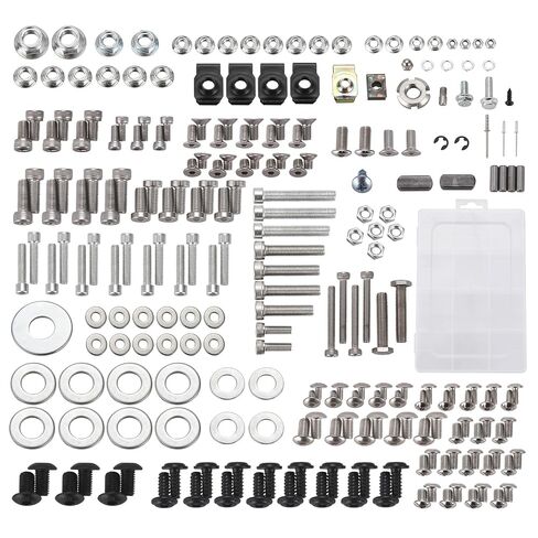 Body Screw Kit for Sur Ron Light Bee X/S, Fairing Bolts Nut & Bolt Set for Electric Dirt Bike Surron Light Bee, Aluminum Fastener Hardware Replacement for Frame Plastic Panel in Saudi Arabia