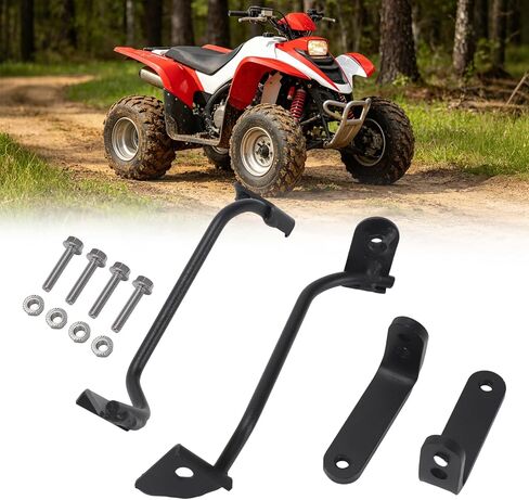 Front Fender Bracket Kit for Honda 400ex TRX 1999-2007–Complete Upgrade Set with 2 Support Brackets & Bolts, Bolt-On Installation, Thicker Iron for Added Strength, Durable in Kuwait