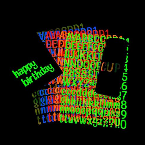 9 Sheets Glow in The Dark Letter & Numbers Stickers - 1 Inch Waterproof Luminous Alphabet Self Adhesive Vinyl for Laptop, Scrapbooking, Art Projects, School Supplies, Mailbox Signs in Kuwait