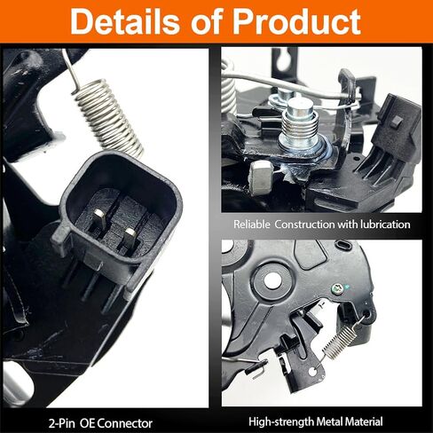 Hood Latch Compatible with 2016 2017 2018 MKX, 2019 Nautilus Front Hood Lock Actuator in Kuwait
