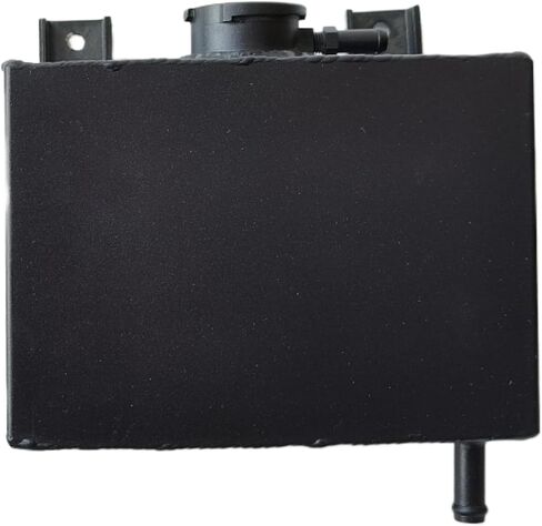 New Universal Aluminum Overflow Expansion Bottle Coolant Reservoir Tank With Cap BLACK in Saudi Arabia
