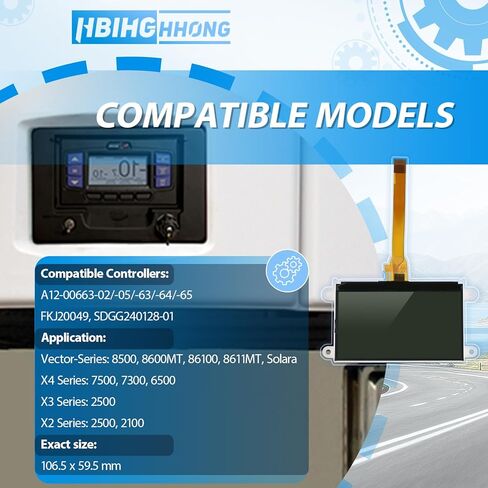 استبدال الشاشة للناقل Transicold X4 7500 7300 X3 2500 Vector 8500 8600MT APX عرض وحدة المعالجات الدقيقة استبدال شاشة السيارة مع أدوات إصلاح in Kuwait