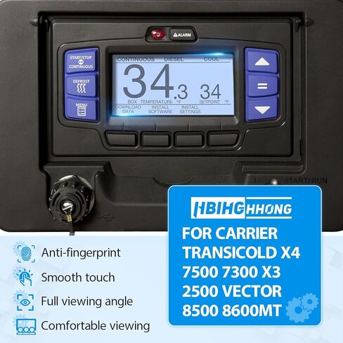 استبدال الشاشة للناقل Transicold X4 7500 7300 X3 2500 Vector 8500 8600MT APX عرض وحدة المعالجات الدقيقة استبدال شاشة السيارة مع أدوات إصلاح in Kuwait