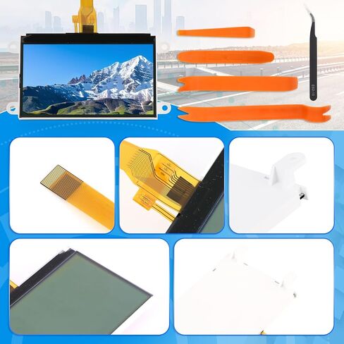 استبدال الشاشة للناقل Transicold X4 7500 7300 X3 2500 Vector 8500 8600MT APX عرض وحدة المعالجات الدقيقة استبدال شاشة السيارة مع أدوات إصلاح in Kuwait