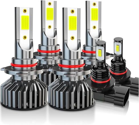Light Bulbs Compatible for 2003 2004 2005 2006 Chevy Silverado Lights for GMC Sierra, for Off Road Use, 6Pcs in Kuwait