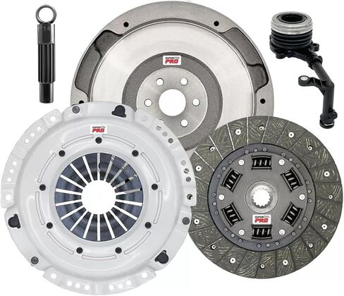 مجموعة القابض ClutchMaxPRO Performance OEM مع دولاب الموازنة مع أسطوانة تابعة متوافقة مع SATURN 2003-2007 ION 1 2 3 2.2L 2.4L (CP04228HDWS-FW167610-CK) in Saudi Arabia