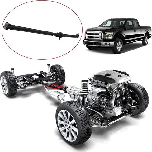 مجموعة عمود المحرك الخلفي BL3Z4R602D استبدال لفورد F150 2011 2012 2013 2014 V6 3.5L طاقم الكابينة بيك اب 4WD ناقل الحركة الأوتوماتيكي دعامة عمود الإدارة يستبدل 936942 DL3Z4R602AL DL3Z4R602E in Kuwait