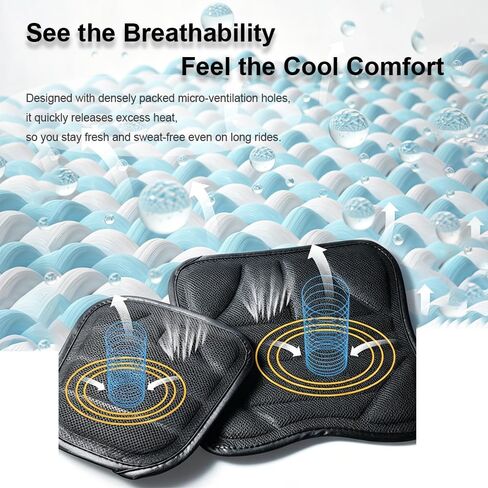 Motorcycle Seat Pad Cushion for KTM 890 SMT 2024 Mesh Breathable Anti-Slip Seat Cover with Tool-Free Installation in Kuwait