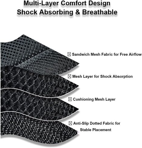 Motorcycle Seat Pad Cushion for KTM 890 SMT 2024 Mesh Breathable Anti-Slip Seat Cover with Tool-Free Installation in Kuwait