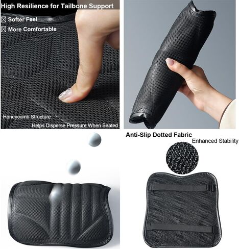 Motorcycle Seat Pad Cushion for KTM 890 SMT 2024 Mesh Breathable Anti-Slip Seat Cover with Tool-Free Installation in Kuwait