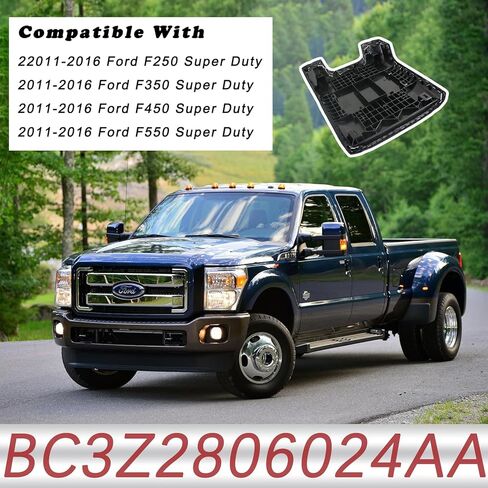 غطاء جلدي لمسند ذراع وحدة التحكم المركزية من TQPONLY، يناسب 2011-2016 Ford Super Duty F250 F350 F450 F550 يستبدل 925-005 BC3Z-2806024-AA in Kuwait