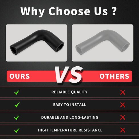 06E121082C Engine Radiator Coolant Hose Compatible with Audi A4 A5 A6 A7 A8 Q5 Q7 Fit For VW Touareg 06E 121 082 C in Saudi Arabia
