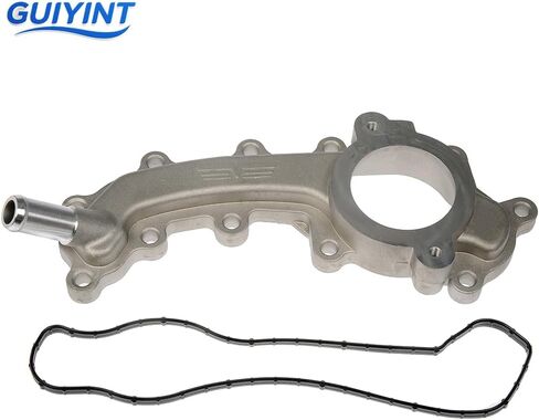 Aluminum Engine Coolant Crossover Pipe replacement for 2011-2021 Dodge Jeep Chrysler RAM 3.6L V6, Replaces 902-3102HP, Upgrade OEM Plastic Part to Metal in Saudi Arabia