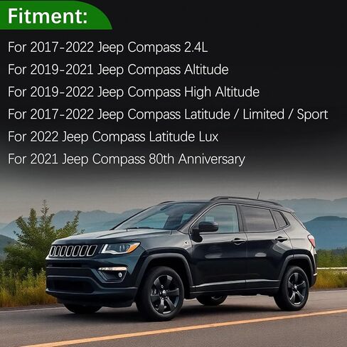 68380330AA خرطوم مخرج مبرد المحرك مناسب لسيارة Jeep Compass Altitude/Latitude/Limited/Sport 2.4L 2017-2022، استبدال أنبوب المبرد لخزان المبرد السفلي 68380330AB 68249896AC in Kuwait
