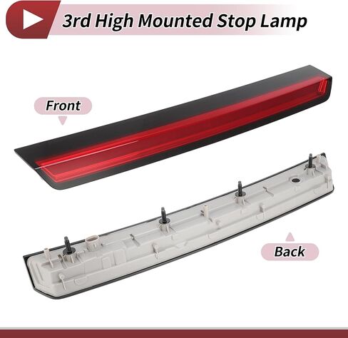 22783104 LED ضوء الفرامل الثالث لسيارة شيفروليه تاهو 2015-2020 923-116 مصباح التوقف الثالث العالي المثبت لسيارة Chevy Suburban 3500 HD الخلفية المركزية ضوء الفرامل عالي المستوى 923116 شريط الضوء الخلفي in Kuwait