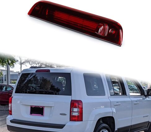 مجموعة مصابيح إيقاف الفرامل ذات العدسات الحمراء من Astra Depot متوافقة مع 2007-2017 Jeep Patriot، OE: 923139، 5116236AB، 5116236AC، 5116236AD، 5116236AE، 5116236AF، 5116236AG in Kuwait