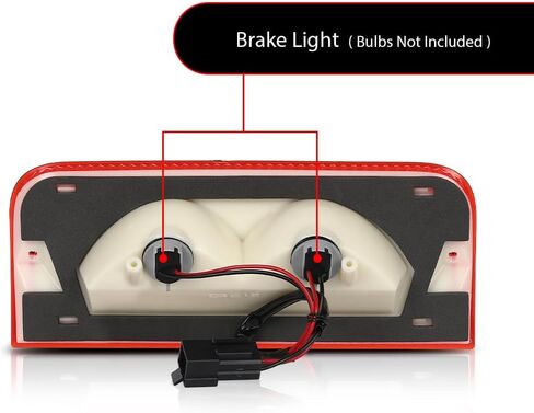 PIT66 Third 3rd Brake Light Lamp Assembly Compatible with Ford E150 E250 2008-2014 Fit Ford E350 Super Duty 2008-2014 6C2Z-13A613-A, 6C2Z13A613A Red Lens in Kuwait