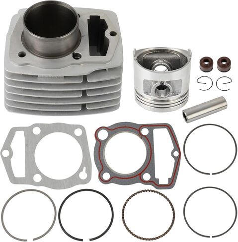 ECCPP New Cylinder Piston Ring Gasket for 1973-1985 for Honda for CB125S 1973-1974 for Honda for CL125S 1973-1976 for Honda for TL125 Cylinder Piston Gasket Top End Kit 12100-383-030 12191-330-306 in Kuwait