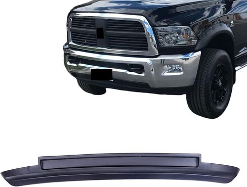 CarPartsDepot المصد الأمامي ذو الملمس الأسود، عاكس الهواء السفلي المتوافق مع 2011-2012 DODGE RAM 2500 3500 4WD 68045708AA CH1090141 in Kuwait