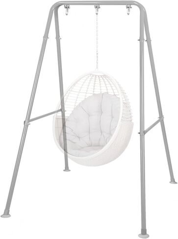 Swing Stand Only, Heavy Duty Hammock Stand, Metal Swing Stand Frame, Max Load 330lbs Portable Hammock Frame for Indoor or Outdoor, Patio and Backyard (Hammock Chair not Included) in Saudi Arabia