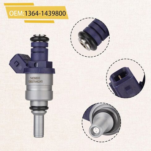 حاقن الوقود M54 3.0 2001-2006، متوافق مع/BMW X5 3.0L، متوافق مع/BMW 530i 330i 330Ci 330Xi، |2 فتحة| |مجموعة من 6| |OE#7546245| in Kuwait