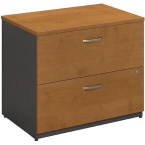 Bush Business Furniture Series C Collection 36W 2Dwr Lateral File in Natural Cherry in Kuwait