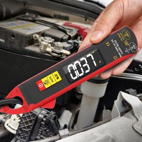 BSIDE 1mA Clamp Meter، DC / AC Current مع الوضع الذكي، True RMS 6000 Counts القابلة لإعادة الشحن التلقائي المشبك المتعدد، درجة الحرارة السعة الصمام الثنائي دورة العمل هرتز أوم فحص مباشر V-Alert اختبار الجهد in Kuwait