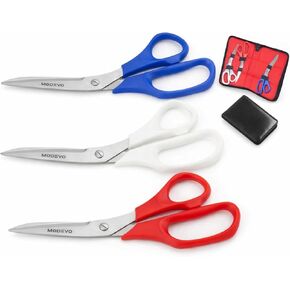 All-Purpose Scissors 3-Pack, Sharp 9-Inch Stainless Steel Kitchen Scissors for Home, Office & Crafting in Saudi Arabia