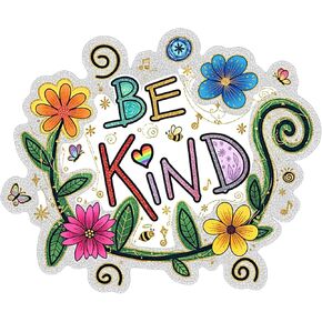 Be Kind Bumper Sticker 5 inch, Be Kind Car Decal, Removable Car Decals, Waterproof Decal for Waterbottle and Laptop – Indoor and Outdoor in Saudi Arabia