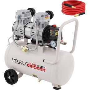 Ultra Quiet Air Compressor, Only 60dB, 2.4 Gallon Tank, Oil-Free, 110V/60Hz 1.5HP, 6.71CFM@115PSI, Air Compressor Perfect for Spray Painting, Auto Repair, Tire inflation, Woodwork nailing in Saudi Arabia