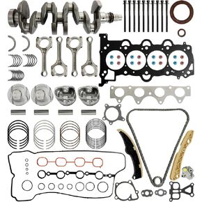 G4FD 1.6 Engine Rebuild Overhaul Kit Crankshaft Piston Connecting Rod Bearing Set Timing Chain Kit Head Gasket Set Fit For Hyundai Accent Veloster Kia Rio Soul Forte Forte5 1.6L 2012-2019 23110-2B610 in Saudi Arabia