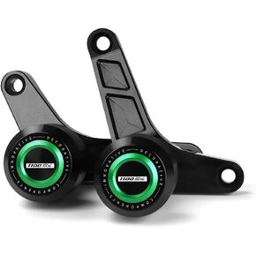 Motorcycle Frame Sliders Falling Protection CNC Compatible with Ninja 1100SX ABS/ABS SE 2025 Crash Protector Pad Engine Fairing Guards Ninja1100SX Ninja 1100SX Accessories (Green) in Saudi Arabia