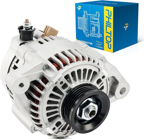 PHILTOP Alternator Compatible with Chevy Corvette 1997-2008 ALL Model/2009-2013 6.2L, Corvette 2009-2013 7.0L High Amp Alternators Replace 13969N 12V 145Amp CW SC6 6-Groove Pulley in Saudi Arabia